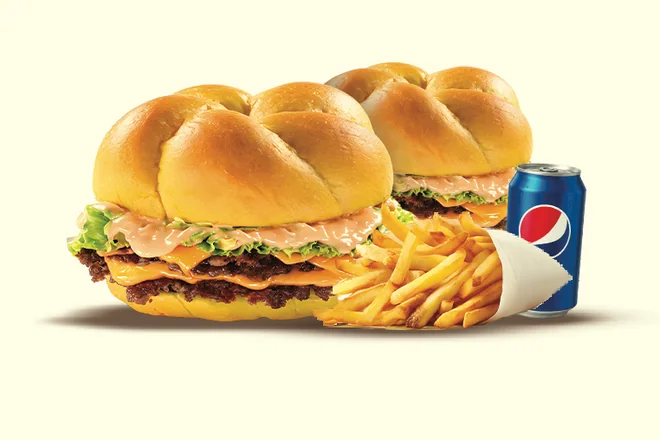 Duo Smash : deux Original, frites et boisson